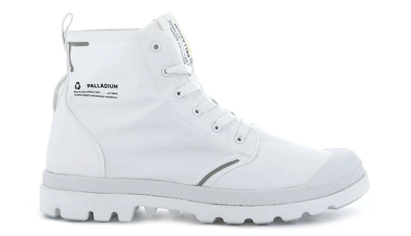 Palladium Boots Pampa Lite+Recycle Waterproof+ - Unisex - Turnschuhe Palladium - Weiß - 76656-100-M - Größe: 39