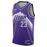 Nike Dri-FIT NBA Utah Jazz Lauri Markkanen City Edition 23/24 Swingman Jersey - Violett - Jersey