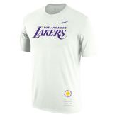 Nike NBA Los Angeles Lakers Essential Tee Summit White - Weiß - Kurzärmeliges T-shirt