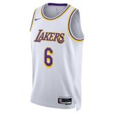 Nike Dri-FIT NBA Los Angeles Lakers Association Edition 2022/23 Swingman Jersey - Weiß - Jersey