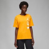 Jordan Flight Wmns Tee Yellow - Gelb - Kurzärmeliges T-shirt