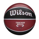 Wilson NBA Team Tribute Basketball Chicago Bulls Size 7 - Rot - Ball