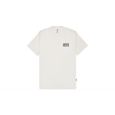 Converse Cons Short Sleeve Tee - Weiß - Kurzärmeliges T-shirt