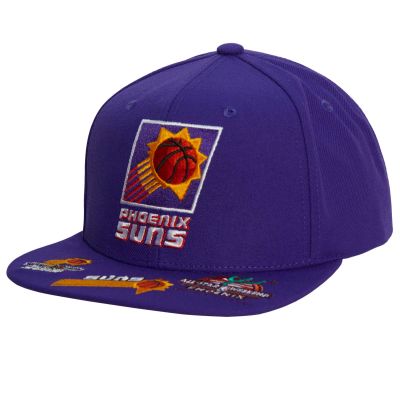 Mitchell & Ness NBA Phoenix Suns Front Face Snapback Hwc - Violett - Kappe