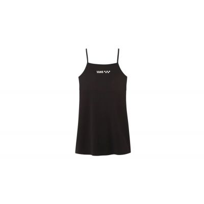 Vans Wm Meadowlark Skater Dress Black - Schwarz - Kurzärmeliges T-shirt