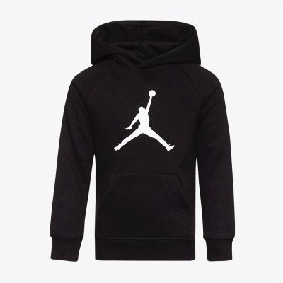 Jordan Boys JDB Jumpman Logo Fleece Pullover Hoodie Black - Schwarz - Hoodie