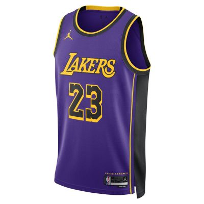 Jordan Dri-FIT Los Angeles Lakers LeBron James Statement Edition Swingman Jersey Field Purple - Violett - Jersey