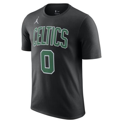 Jordan NBA Boston Celtics Jayson Tatum Statement Edition Tee - Schwarz - Kurzärmeliges T-shirt