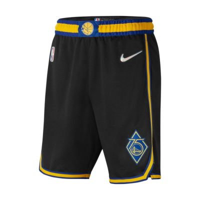Nike Dri-FIT NBA Golden State Warriors City Edition Swingman Shorts - Schwarz - Kurze Hose