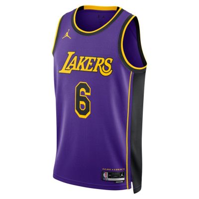 Jordan Dri-FIT NBA Los Angeles Lakers Statement Edition 2022 Swingman Jersey - Violett - Jersey
