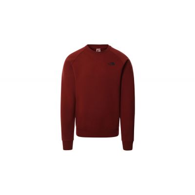 The North Face M Raglan Red Box Sweater - Rot - Hoodie