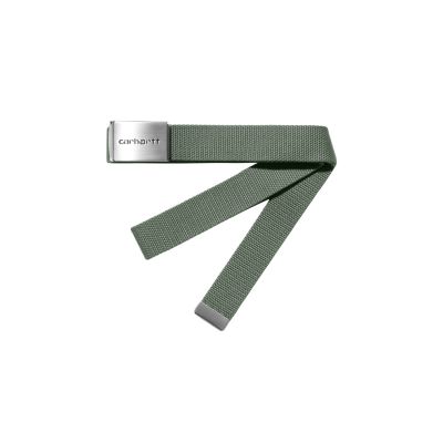 Carhartt WIP Clip Belt Chrome - Grün - Accessories