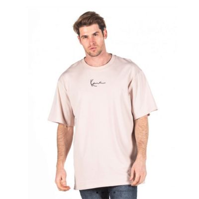 Karl Kani Small Signature Tee Taupe - Braun - Kurzärmeliges T-shirt