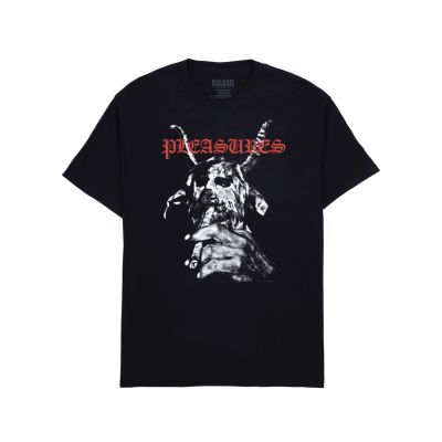 Pleasures Goat T-Shirt Black - Schwarz - Kurzärmeliges T-shirt