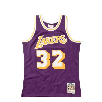 Mitchell & Ness NBA Swingman Jersey Los Angeles Lakers Magic Johnson Purple - Violett - Jersey