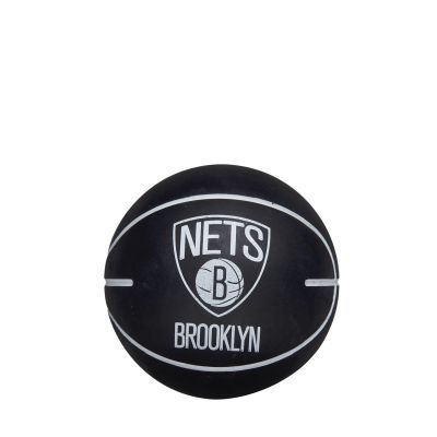 Wilson NBA Dribbler Basketball Brooklyn Nets - Schwarz - Ball