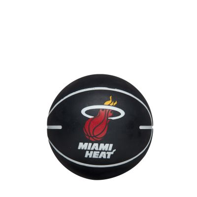 Wilson NBA Dribbler Basketball Miami Heat - Schwarz - Ball