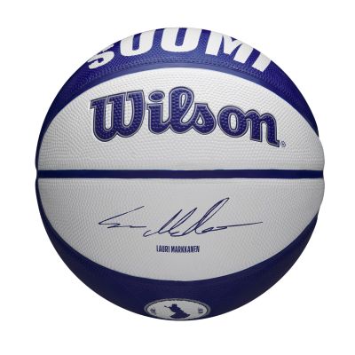 Wilson NBA Player Local Basketball Markkanen Size 5 - Blau - Ball