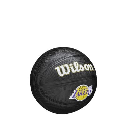 Wilson NBA Team Tribute Mini LA Lakers Size 3 - Schwarz - Ball