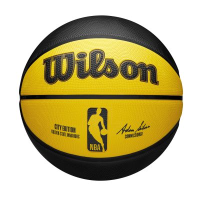Wilson 2023 NBA Team City Edition San Francisco Golden State Warriors Size 7 - Gelb - Ball
